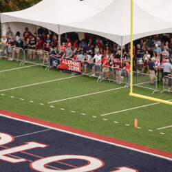 High Peak Marquee Tent, Crowd Control Barrier